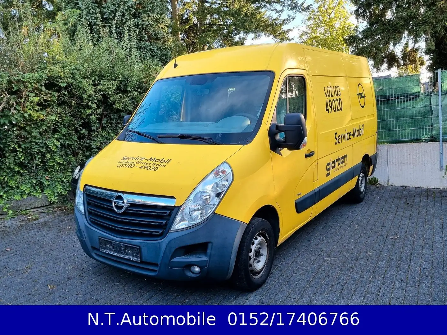 Opel Movano B Kasten/Kombi HKa L2H2*KLIMA*NAVI*PDC Jaune - 1