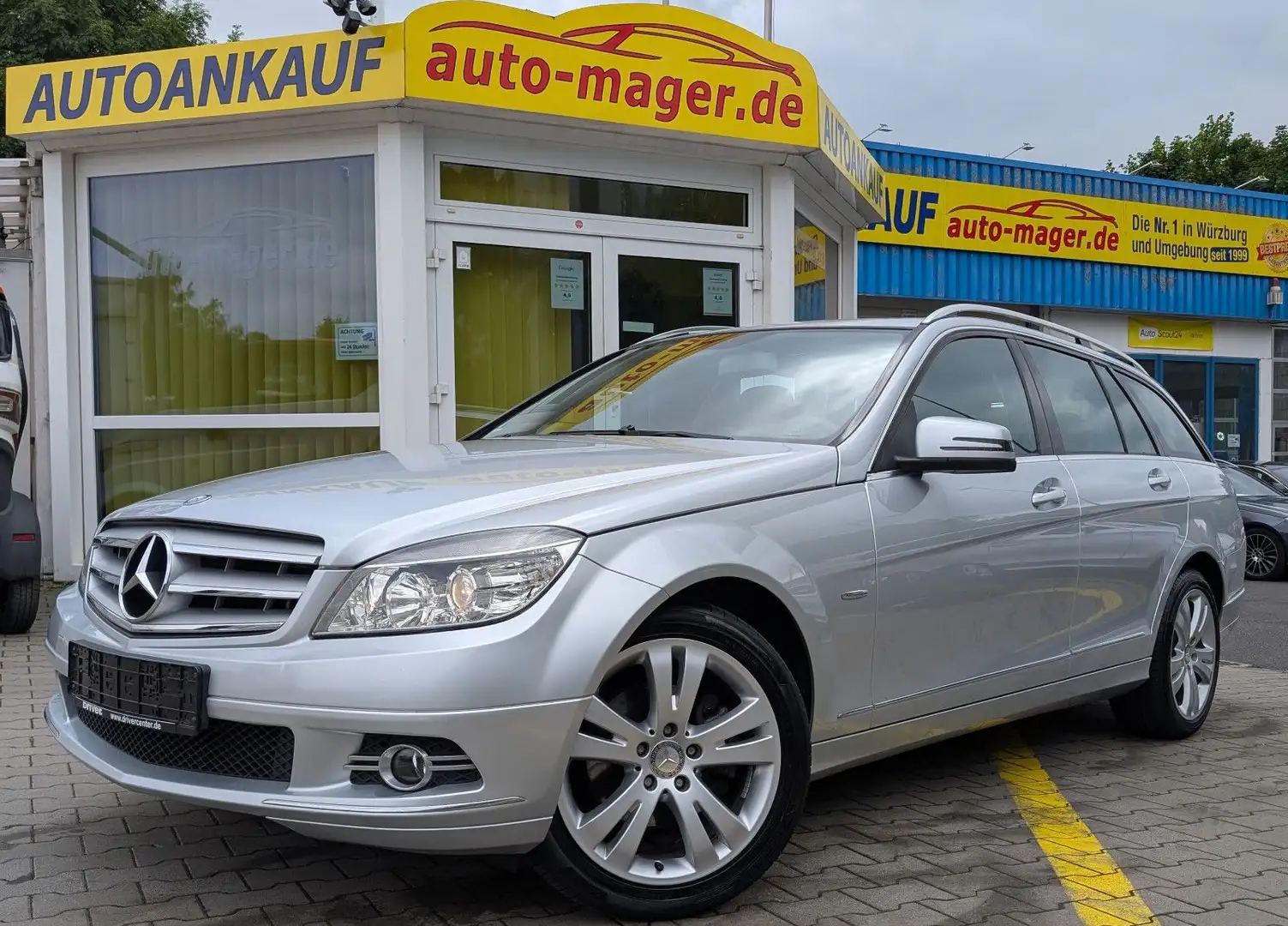 Mercedes-Benz C 200 T Avantgarde*AHK*Navi*Shz*Pdc*SD*Garantie* srebrna - 1