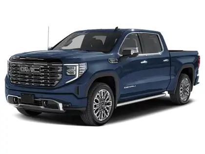 Blue 2025 GMC Sierra 1500 Pickup Truck Four-Wheel Drive Automatic