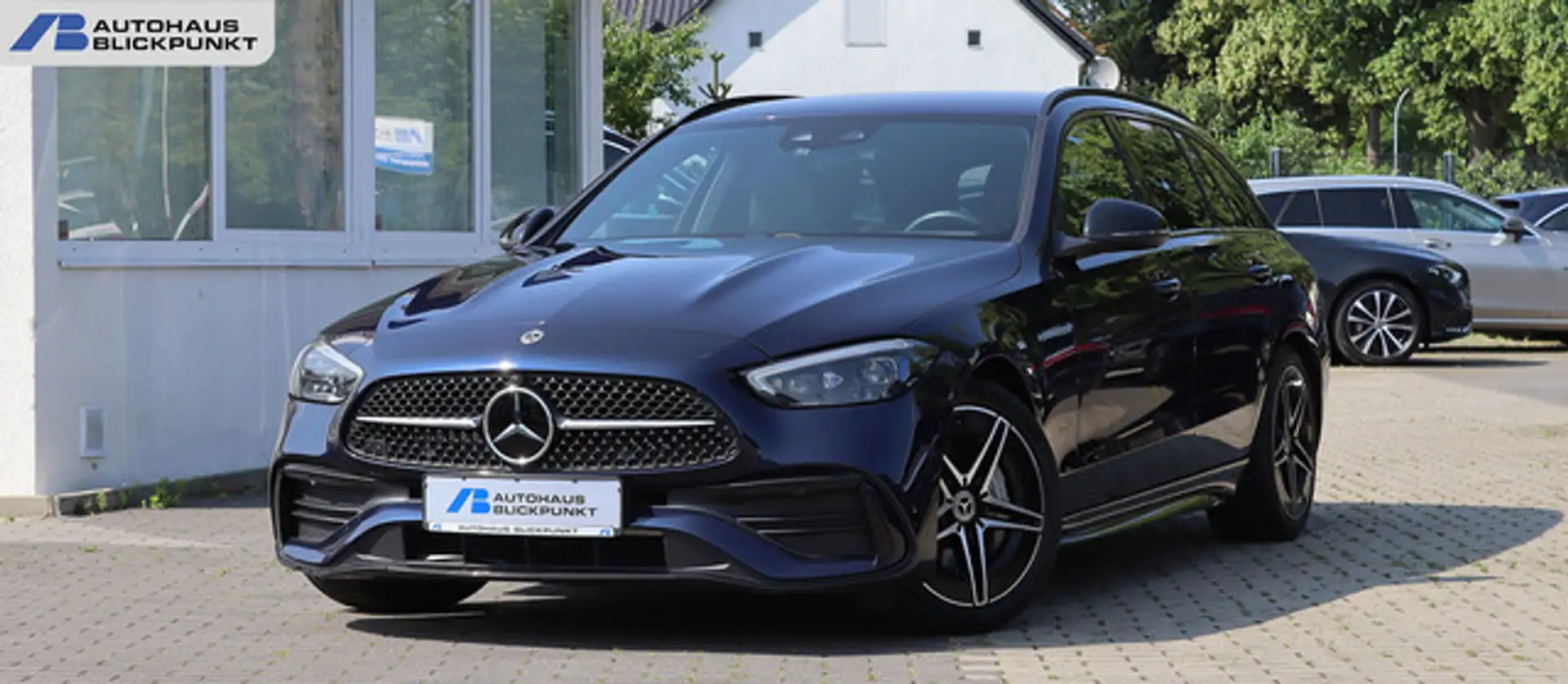 Mercedes-Benz C 220 d T 3x AMG DISTRONIC+KAMERA+DIGITAL-LIGHT Blau - 1