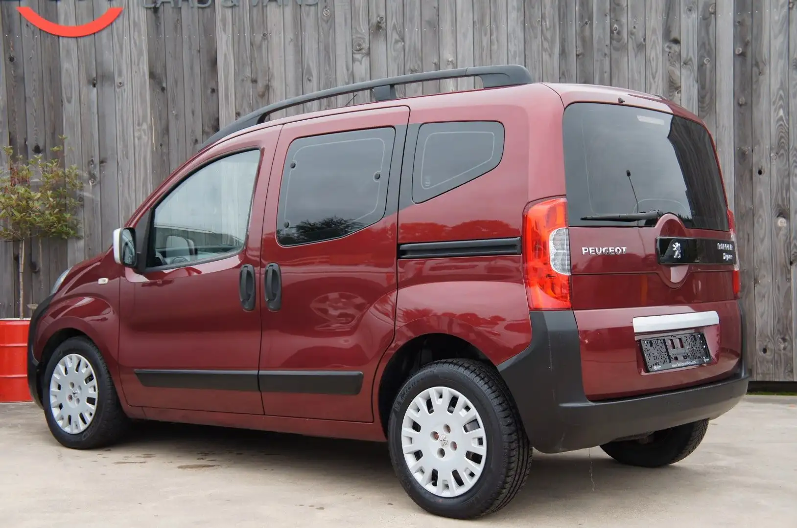 Peugeot Bipper 1.3 HDi 5-Sitzer Klima Rechtslenker Rot - 2