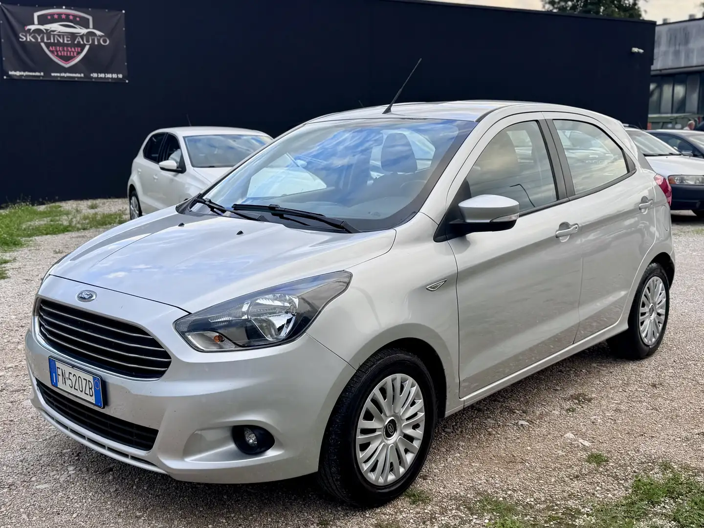 Ford Ka/Ka+ 1.2 Benzina 71cv soli 63.000km - Euro 6b Argent - 1