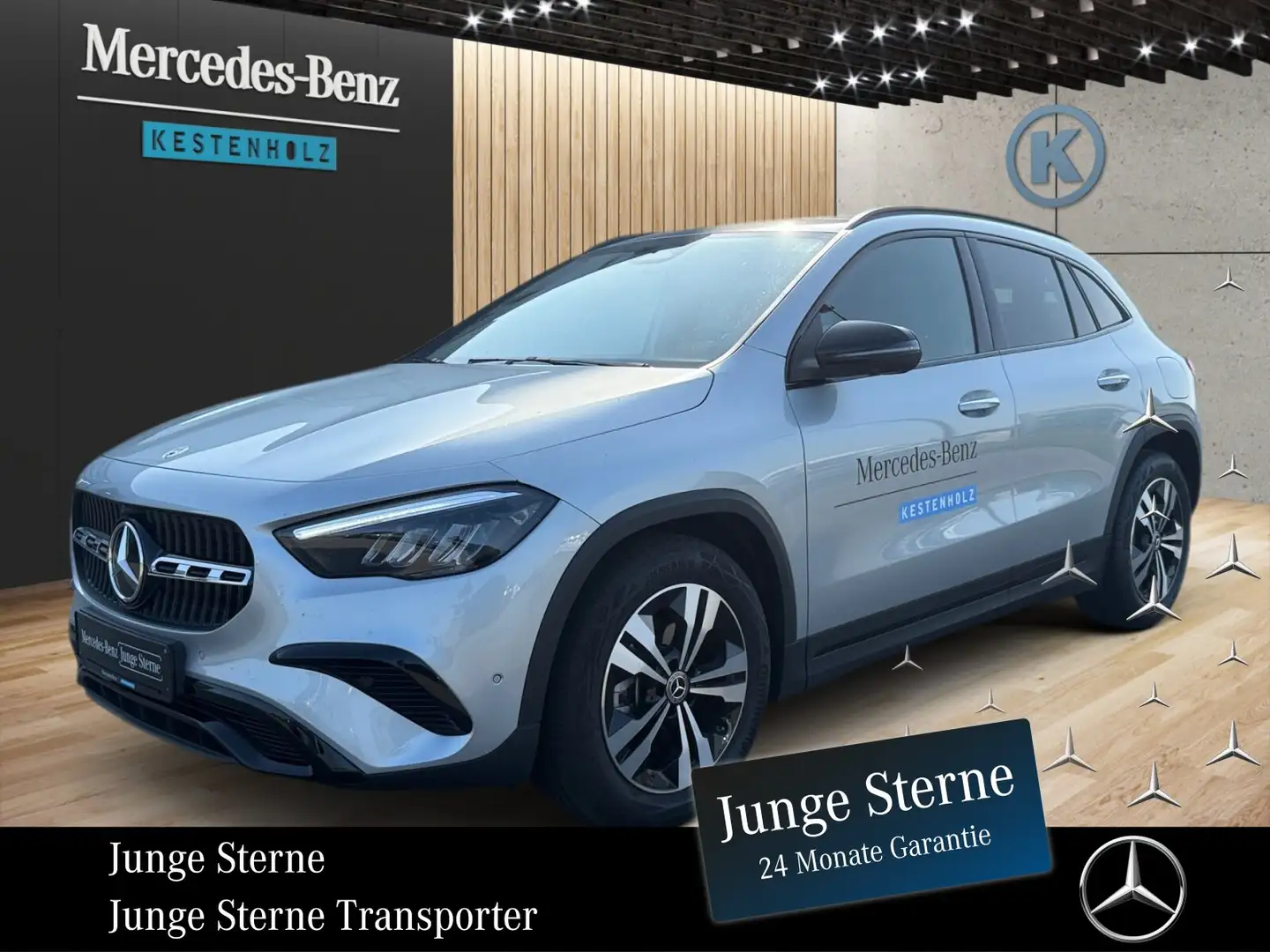 Mercedes-Benz GLA 180 GLA 180 d PROGRESSIVE°ADV+°PAN°360°DISTR°KEYL° Silber - 1