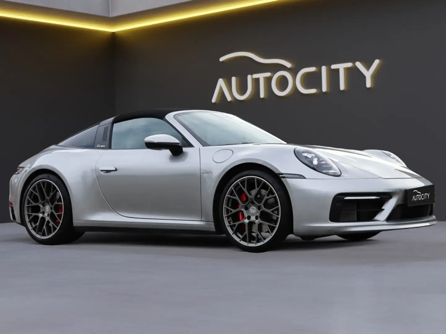Porsche 911 Targa 4 S BOSE l Sport Chrono l Stoelkoeling l Dea Argintiu - 1