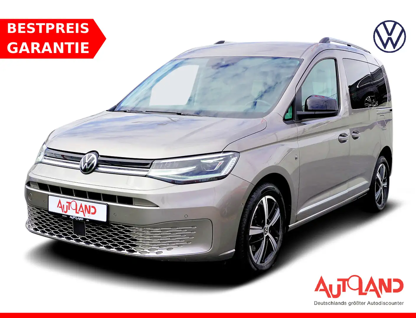 Volkswagen Caddy 1.5 TSI Style LED Sitzheizung Keyless-Go Gold - 1