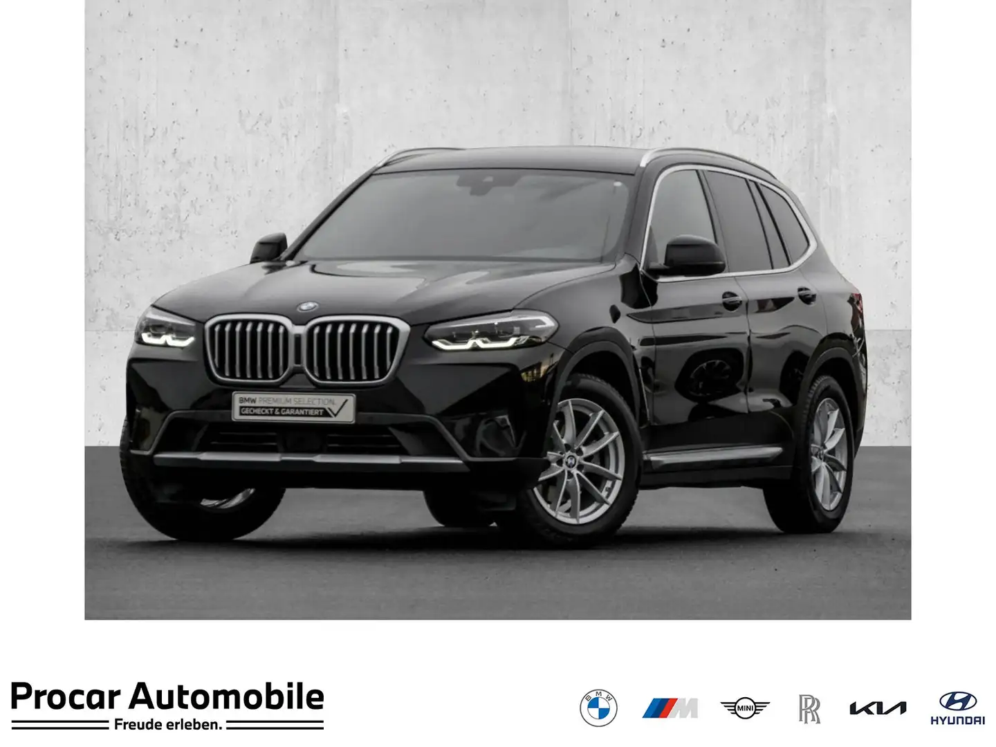 BMW X3 xDrive20d ACC+AHK+DA+PA+LED+KOMFORTZG Zwart - 1