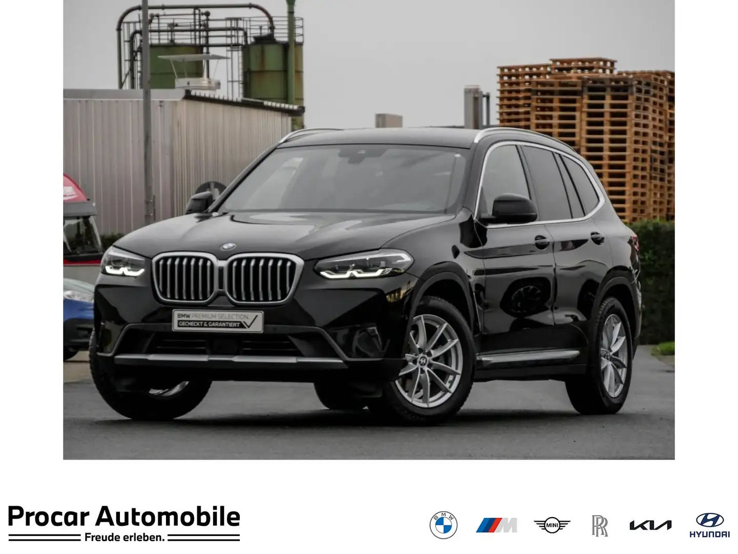 BMW X3 xDrive20d ACC+AHK+DA+PA+LED+KOMFORTZG Noir - 1