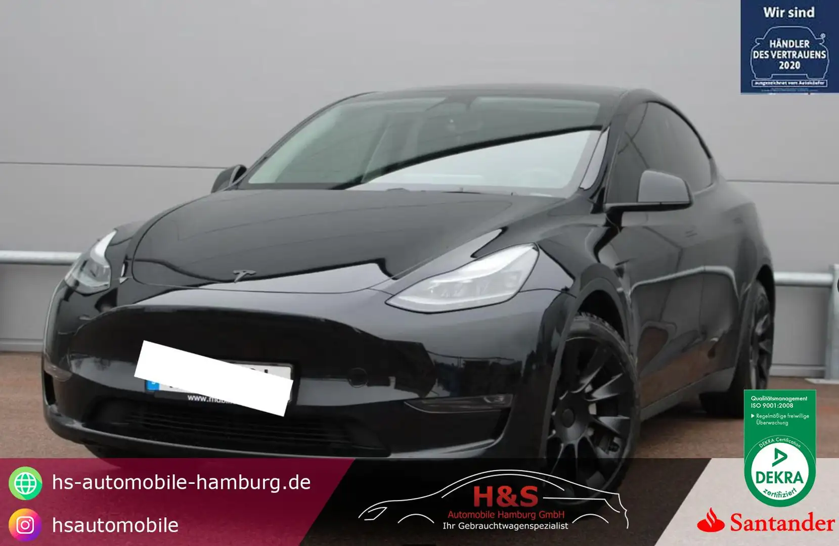 Tesla Model Y Long Range Dual AWD*Panorama Noir - 1