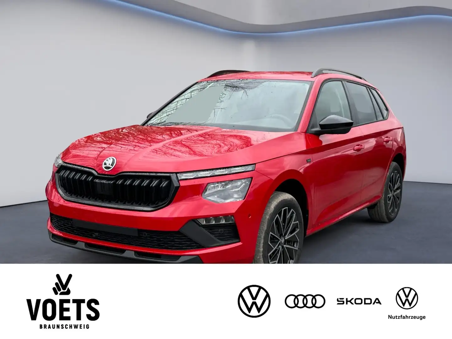 Skoda Kamiq Tour 1.0 TSI MATRIX-LED+KEYLESS+LaneAssist Rosso - 1