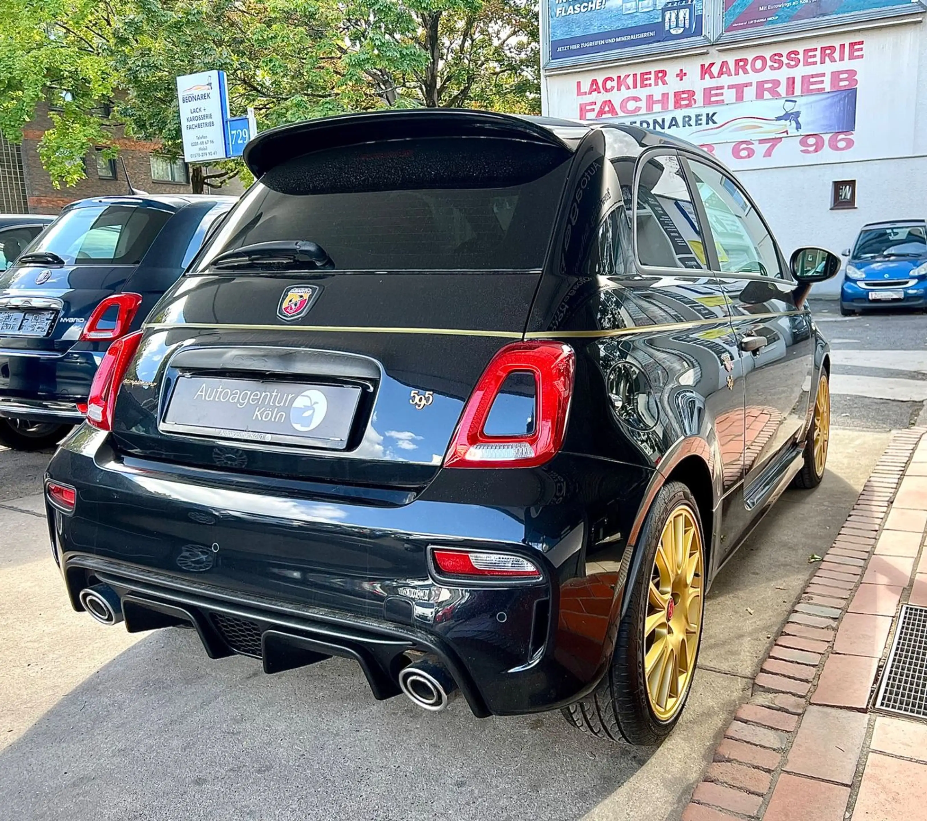 Abarth 595 Scorpioneoro *NAVI*1of2000*BEATS*1-J GAR* — photo 4