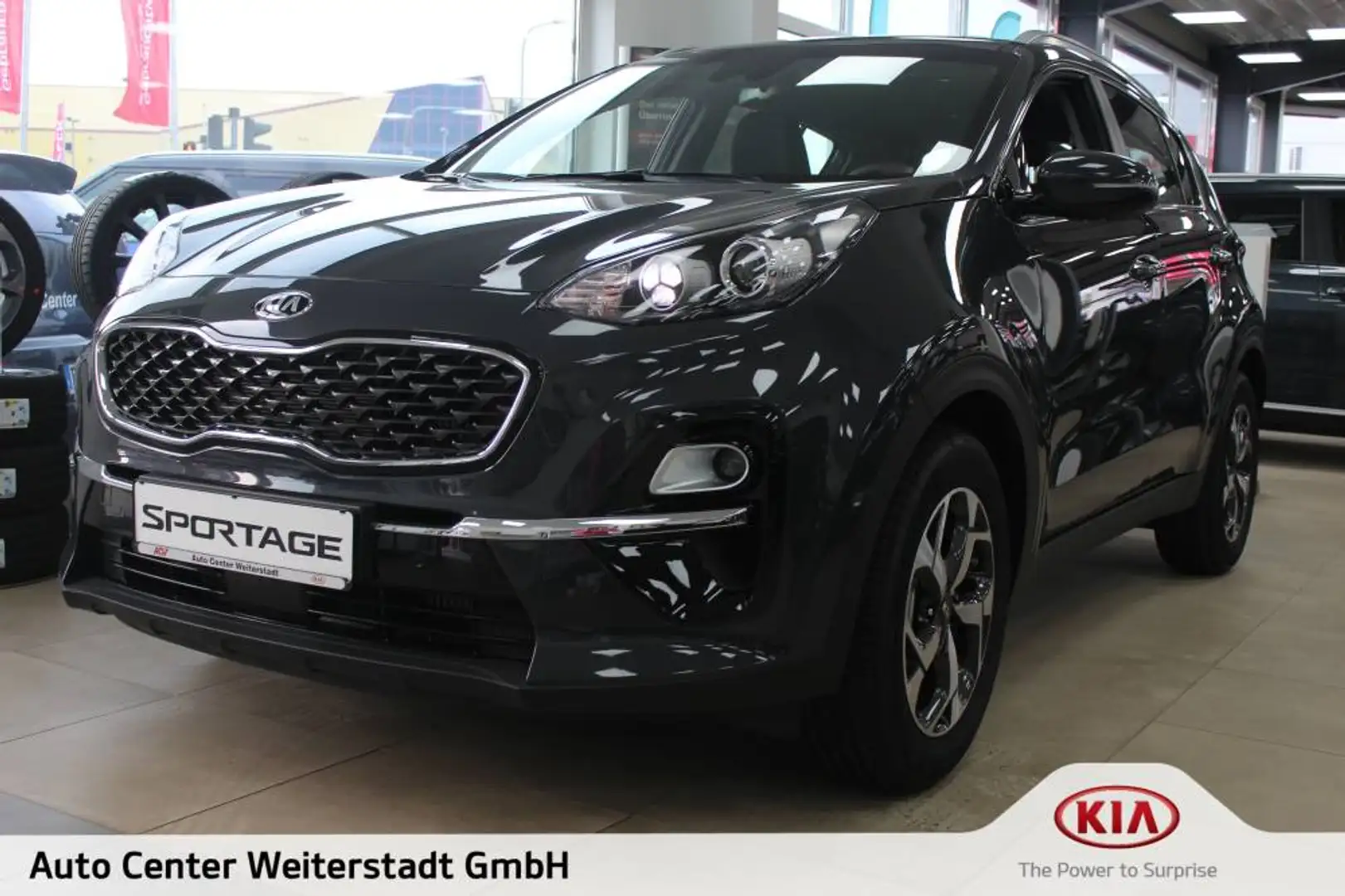 Kia Sportage 1.6T DCT VISION NAVI|KAMERA|SITZHEIZUNG Grijs - 1