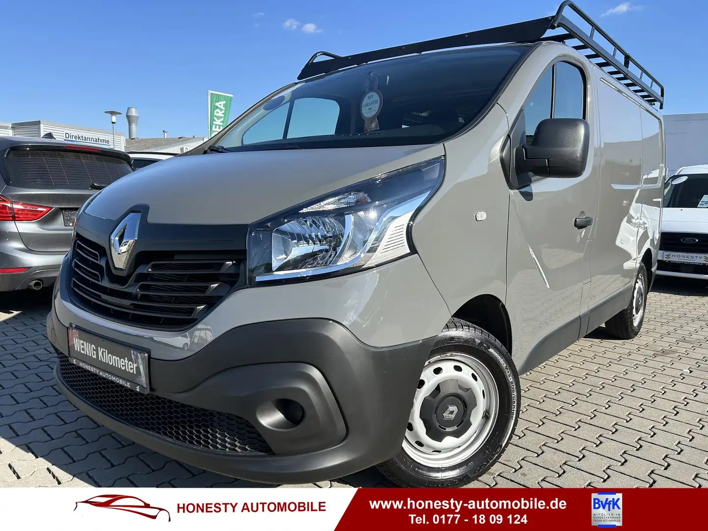 Renault Trafic Kastenwagen Tech 1,6 dCi 95 L1H1 2,7t Ko... Gris - 1