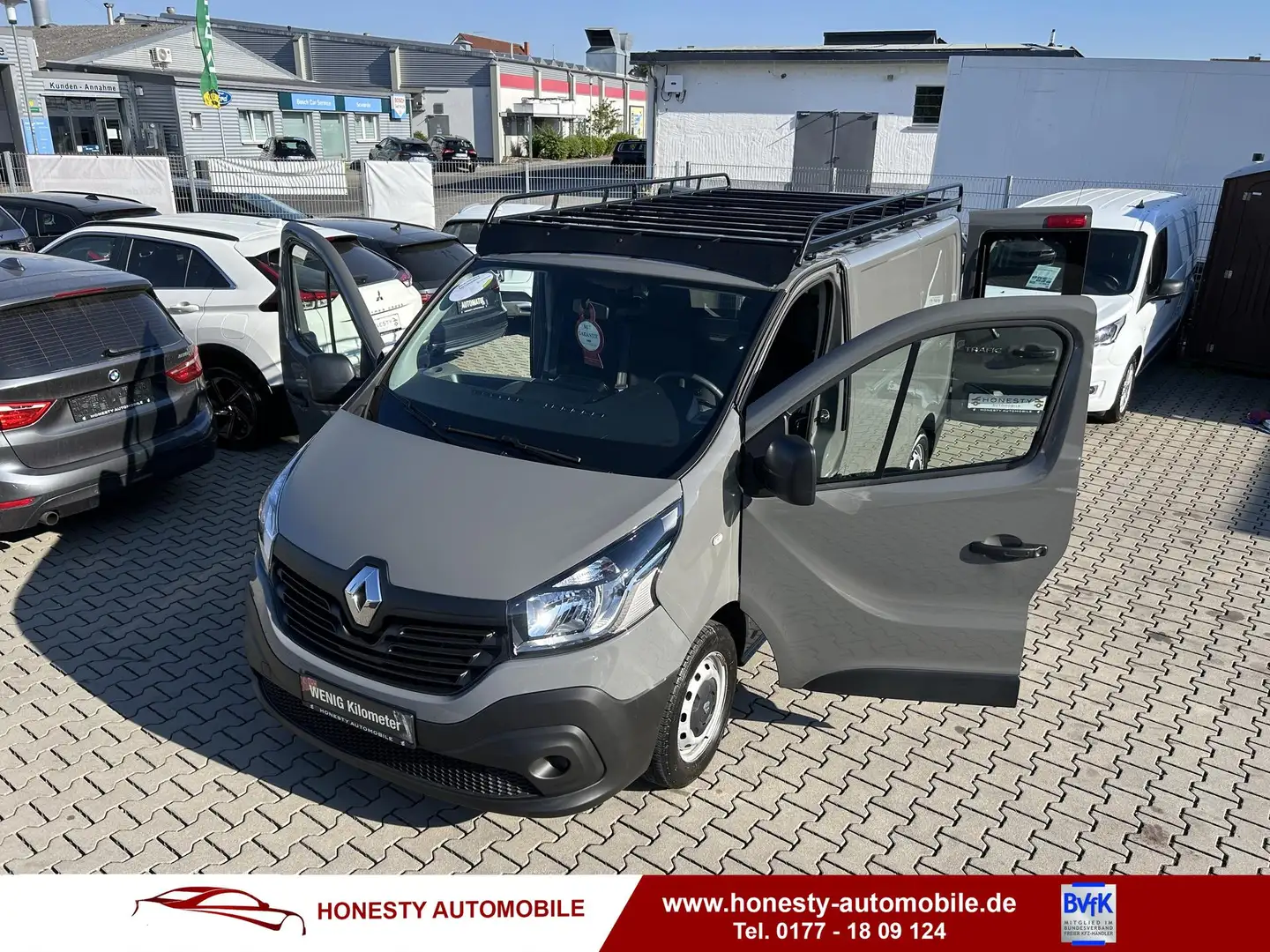 Renault Trafic Kastenwagen Tech 1,6 dCi 95 L1H1 2,7t Ko... Gris - 2