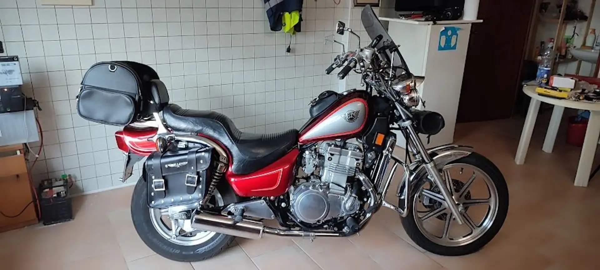 Kawasaki EN 500 Roşu - 1