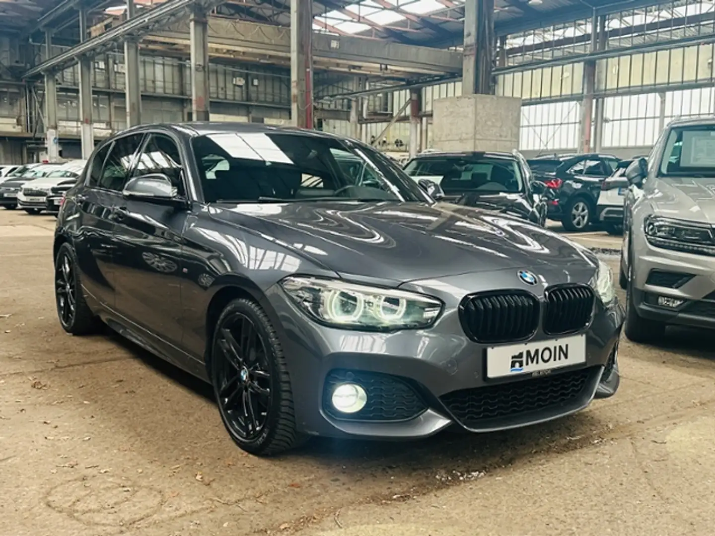 BMW 120 i Edition M Sport Shadow PDC LED KLIMA LEDER Noir - 2