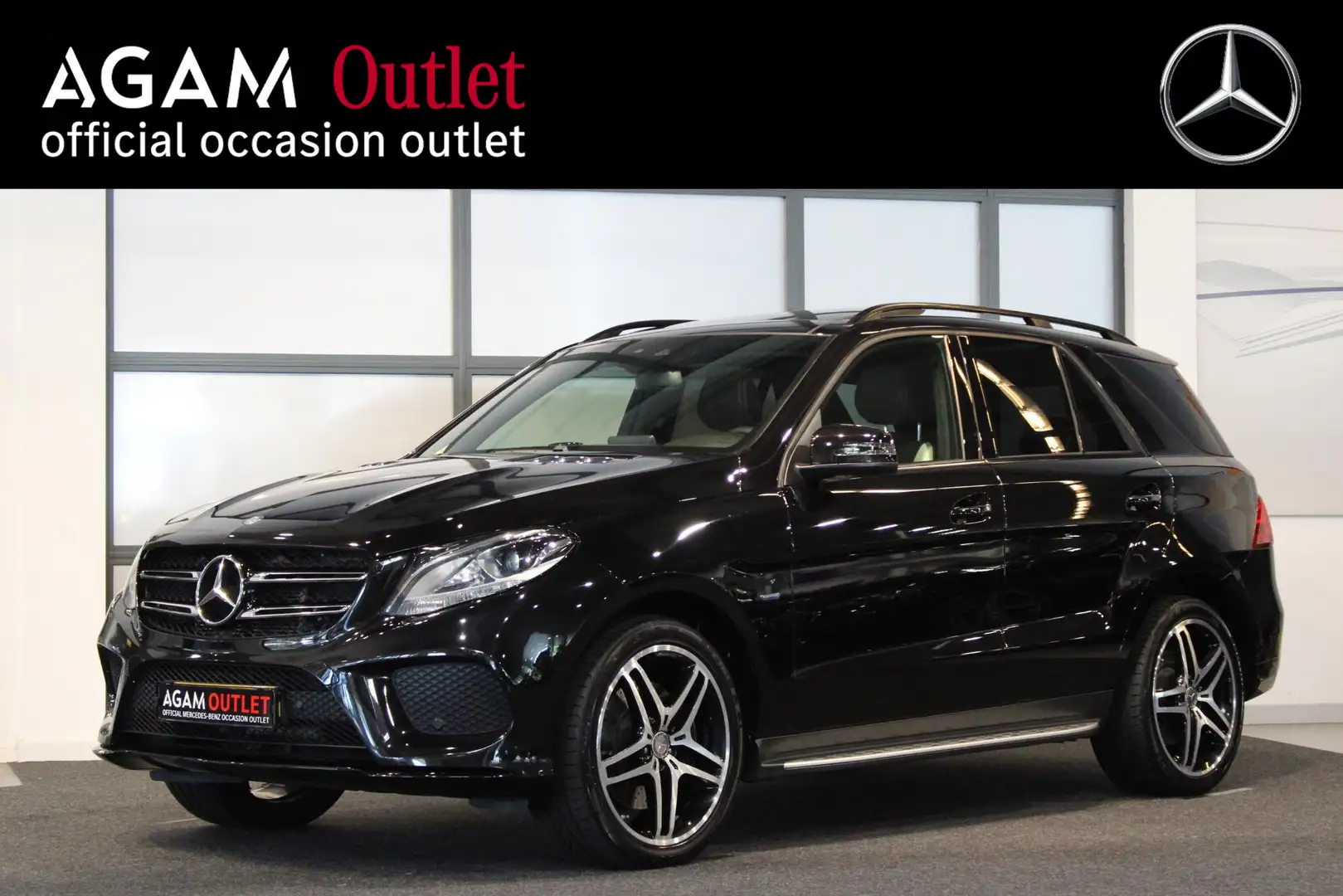 Mercedes-Benz GLE 500 e 4MATIC Panorama dak | Trekhaak | Or. NL | Dealer Zwart - 1