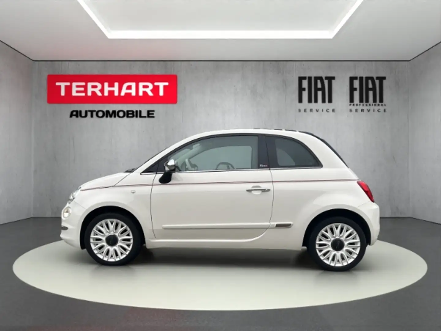 Fiat 500C DolceVita 1.2 Aut./Xenon/Beats/Sitzheizung/Navi Weiß - 2
