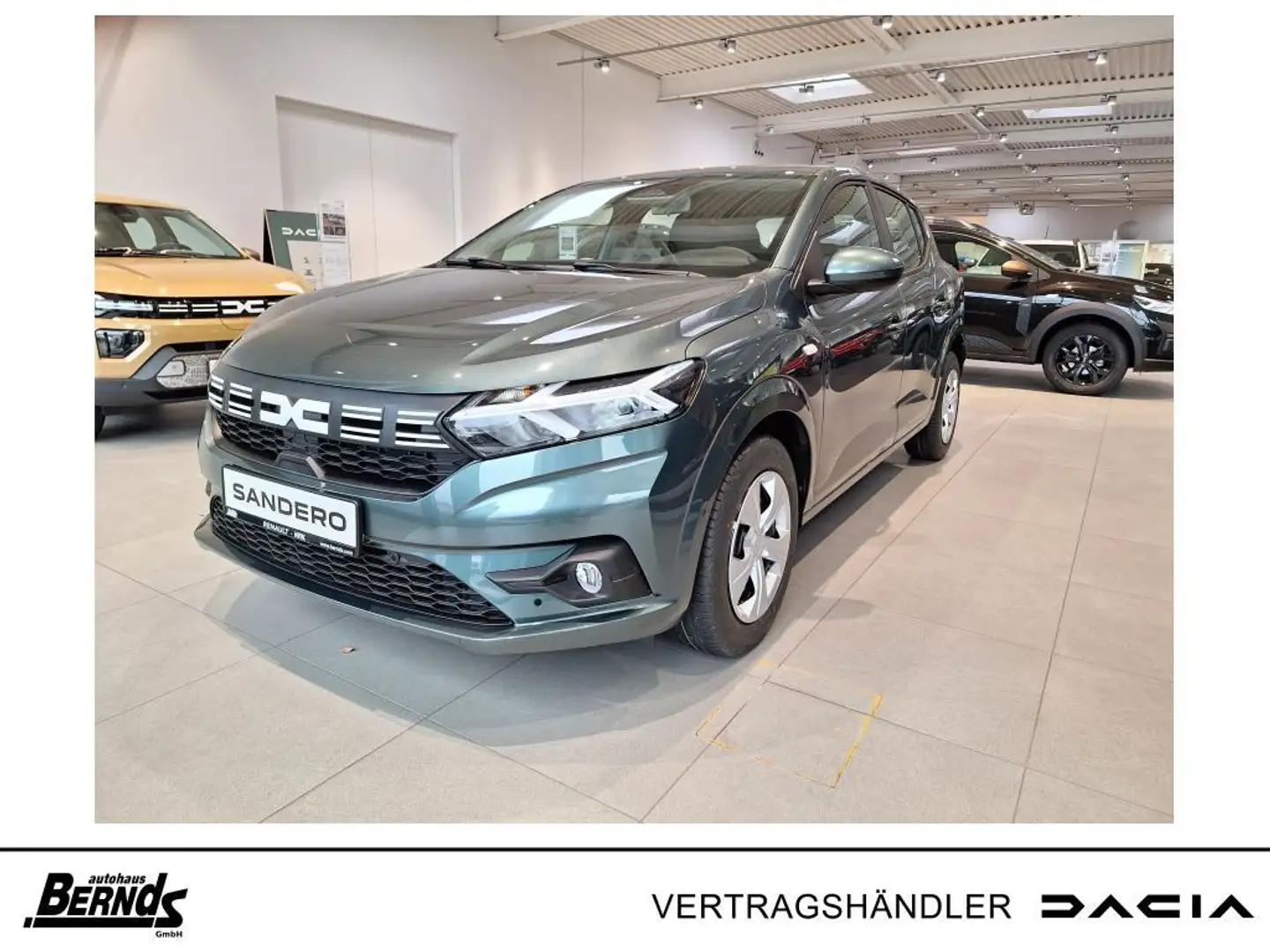 Dacia Sandero TCe 90 Expression ZV KAMERA KLIMA PDC Vert - 1