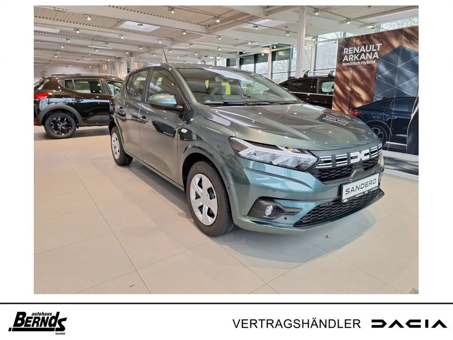 Dacia Sandero TCe 90 Expression ZV KAMERA KLIMA PDC Vert - 2