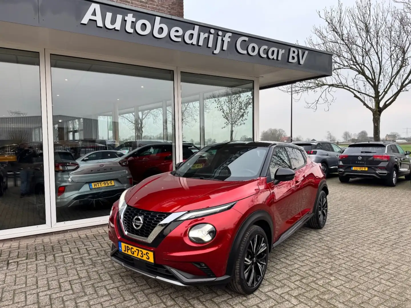 Nissan Juke 1.0 DIG-T N-DESIGN- ALL IN PRIJS ! Rouge - 1