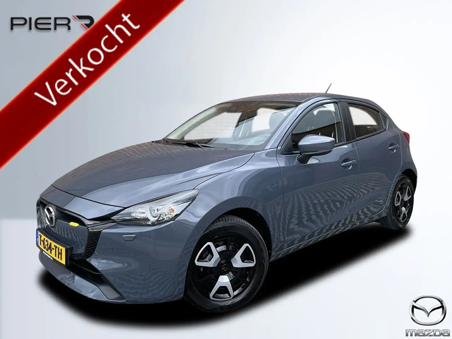 Mazda 2 1.5 e-SkyActiv-G 90 Centre-Line | C&C PACK | APPLE Gris - 1