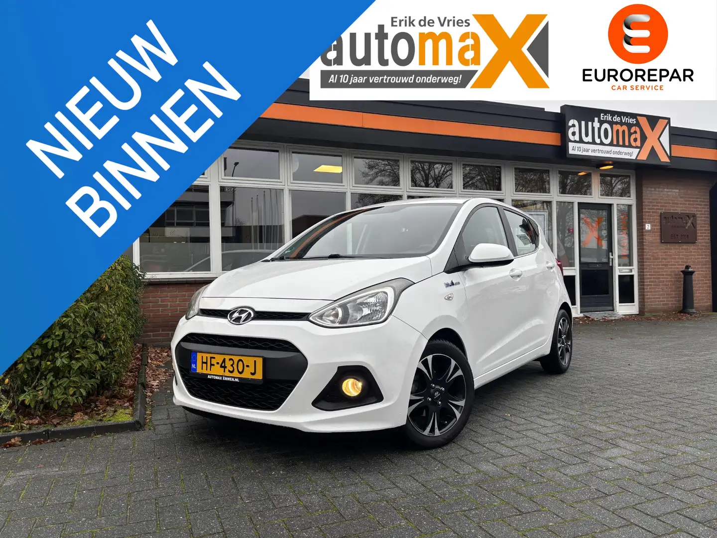 Hyundai i10 1.0i i-Motion Comfort |2e Eigenaar!|NAP|Goed OH| Weiß - 1