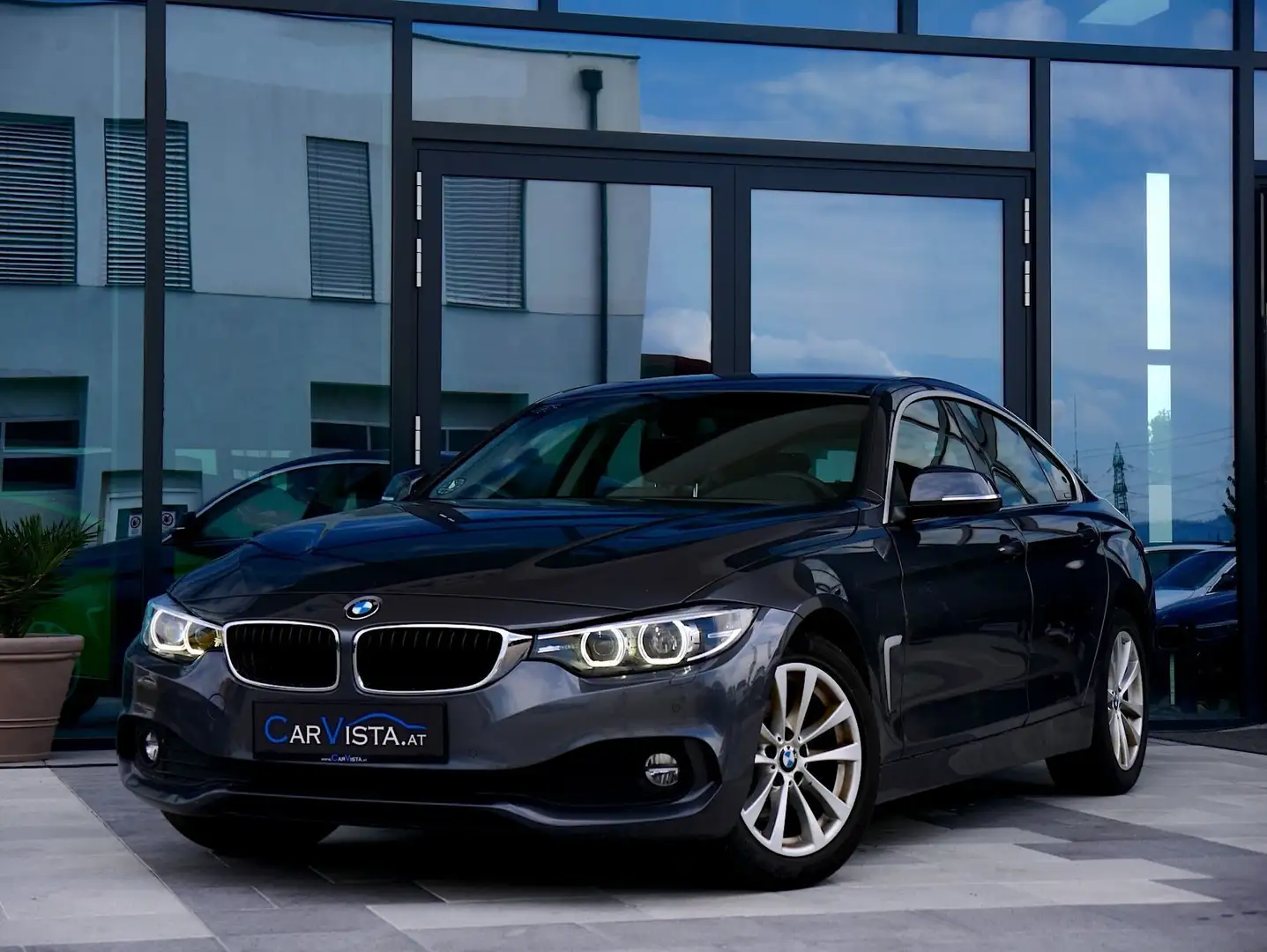 BMW 420 Gran Coupe Aut. – PDC & Klimaautomatik Silber - 2