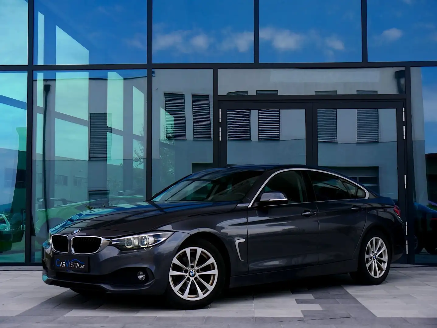 BMW 420 Gran Coupe Aut. – PDC & Klimaautomatik Silber - 1