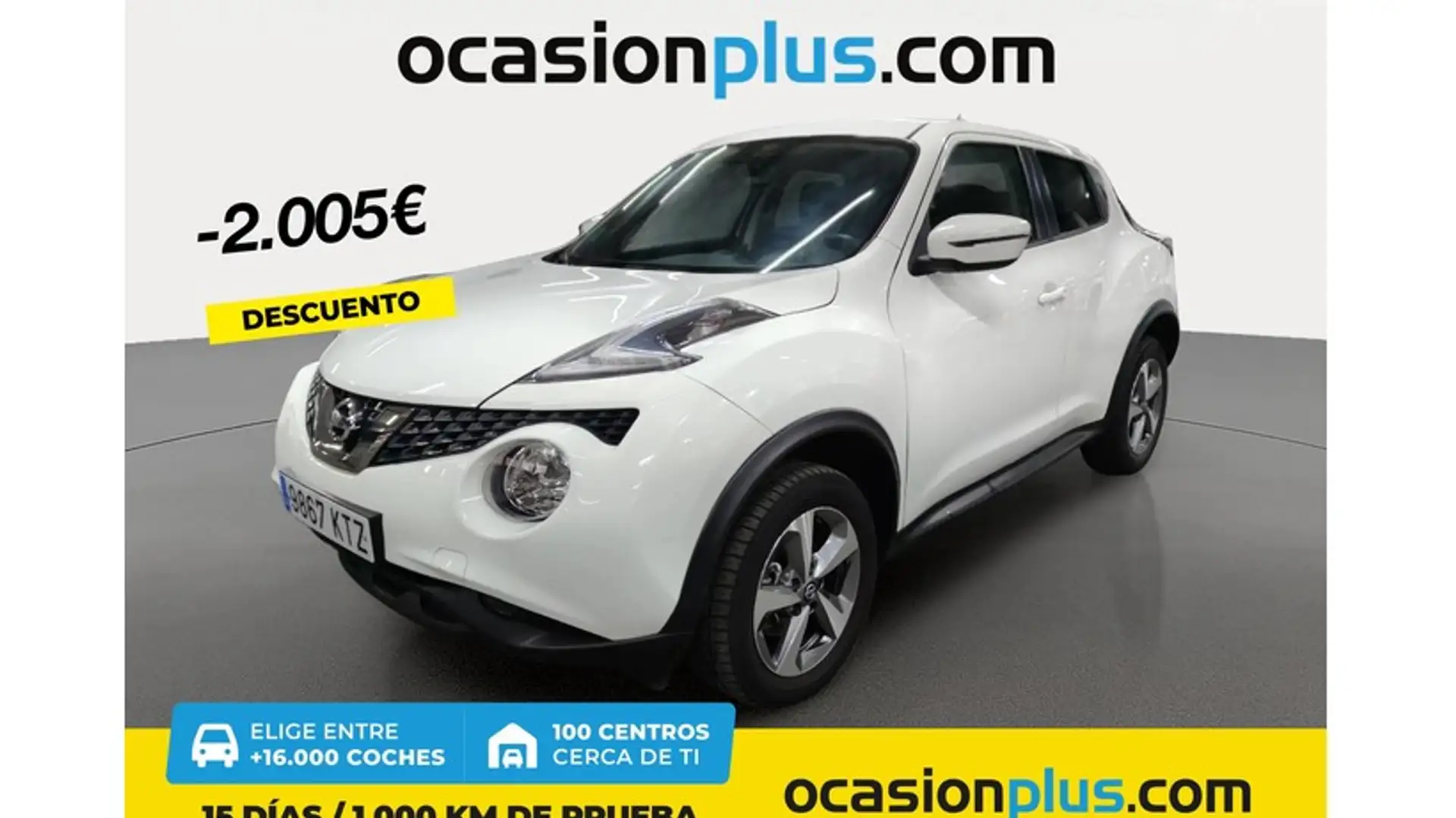 Nissan Juke 1.5dCi Acenta 4x2 Blanc - 1