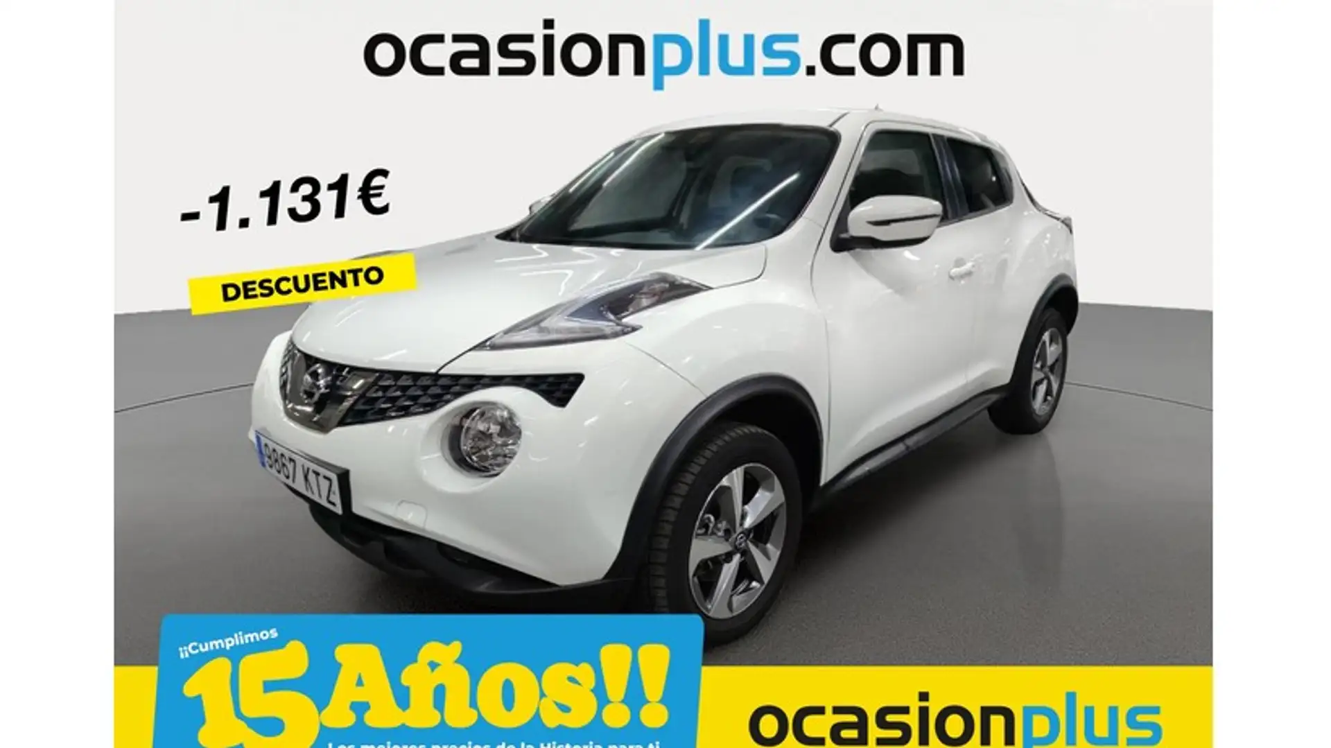 Nissan Juke 1.5dCi Acenta 4x2 Blanco - 1