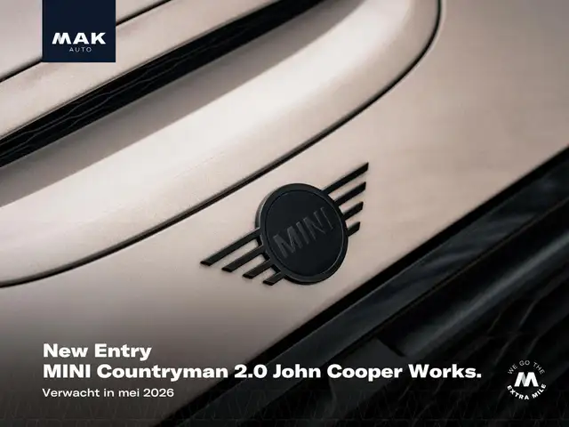 MINI John Cooper Works Countryman 2.0 JCW ALL4 pano, HUD, LED-kopl., memory, 18", ke