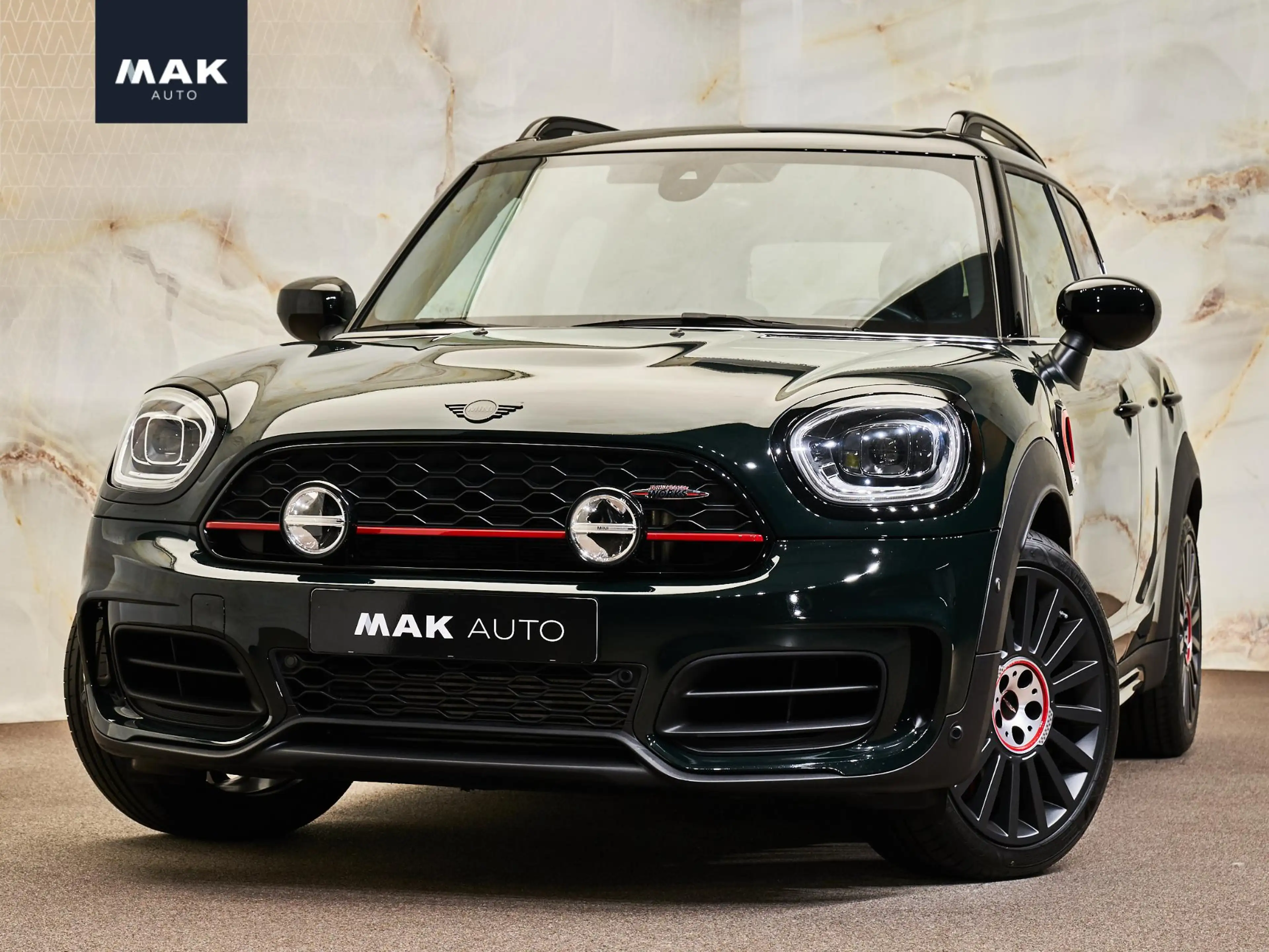 MINI John Cooper Works Countryman 2.0 JCW ALL4 pano, HUD, LED-kopl., memory, 18", ke
