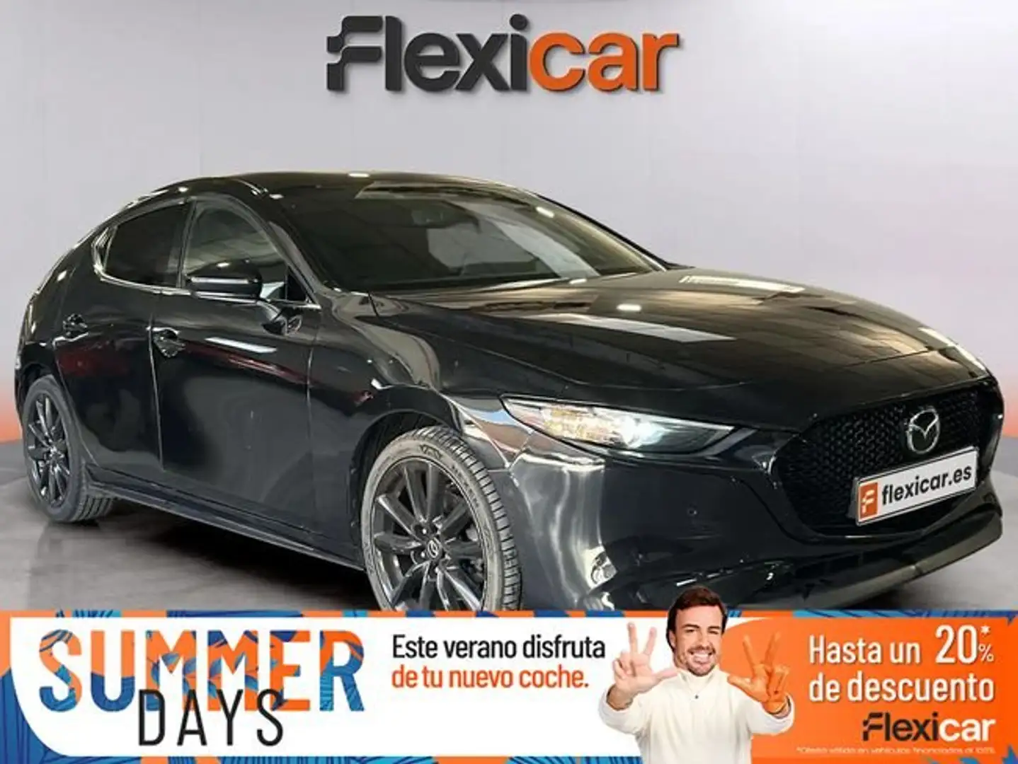 Mazda 3 2.0+e-SKYACTIV-G+88KW+HOMURA Negro - 1