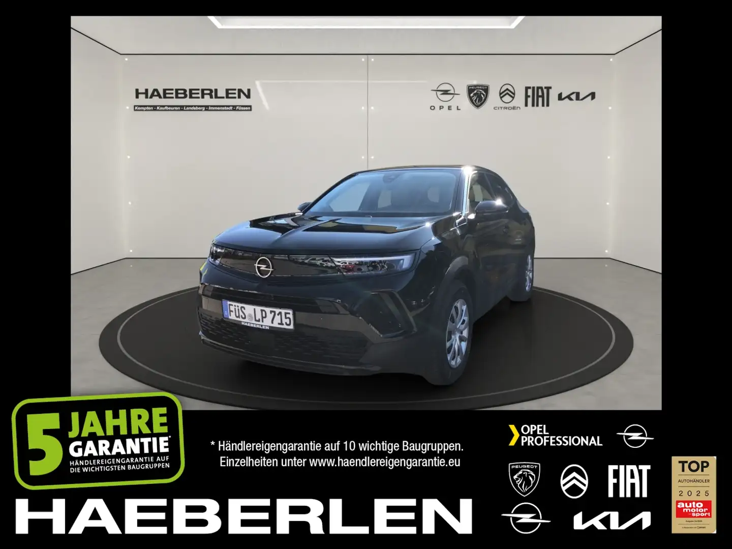 Opel Mokka 1.2 Turbo Elegance LED+SHZ+Winterp.+Kam. Zwart - 1