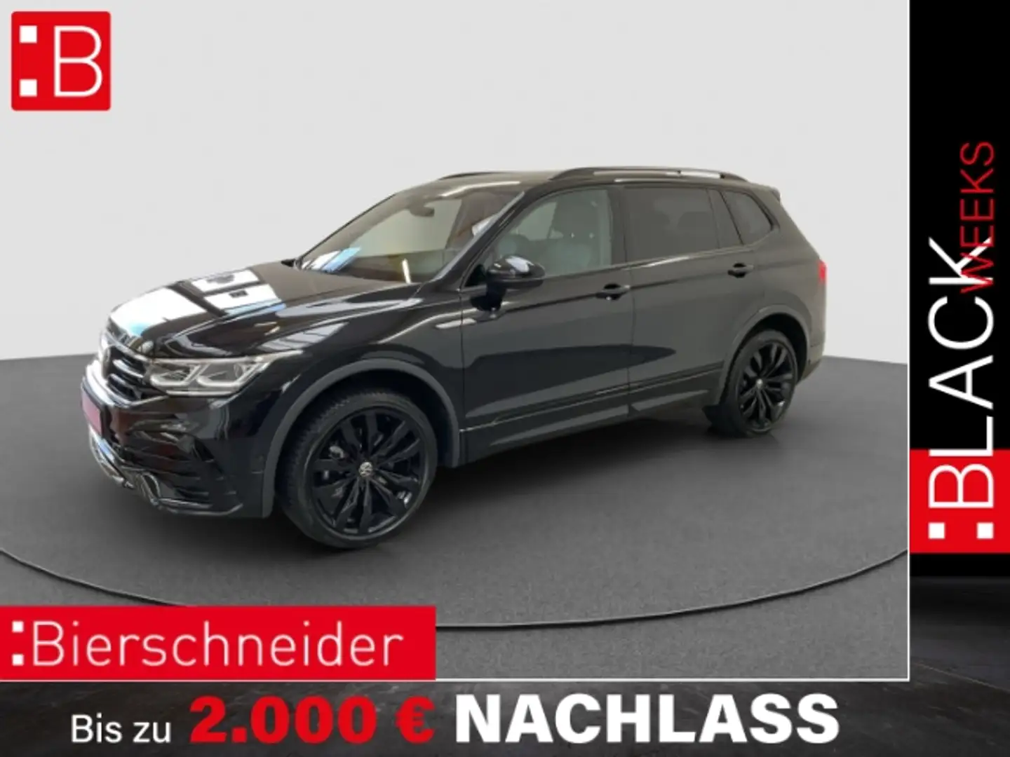 Volkswagen Tiguan Allspace 2.0 TSI DSG 4Mo. R-Line IQLIGHT COCKPIT PRO 20 PAN Schwarz - 1
