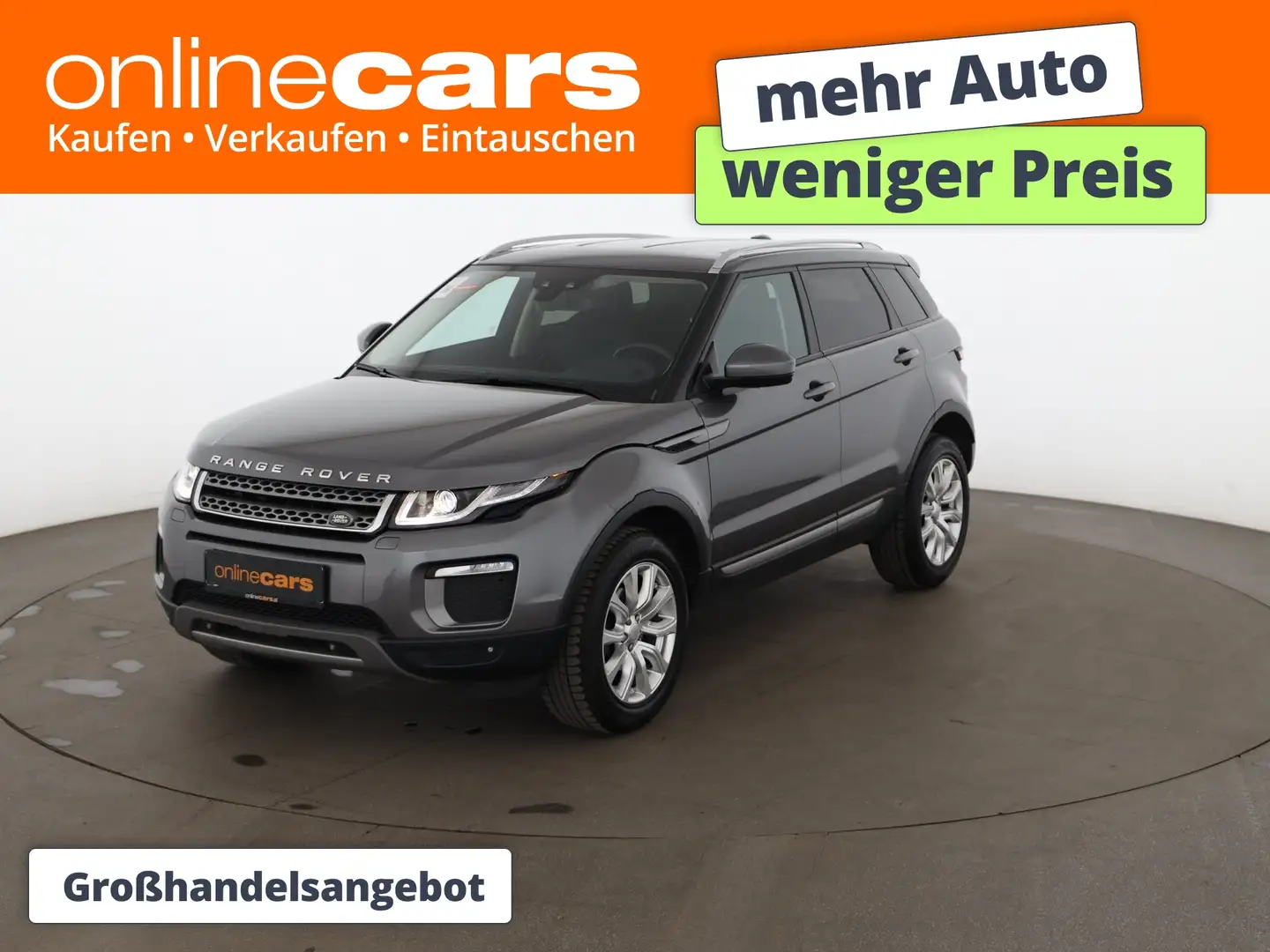 Land Rover Range Rover Evoque 2.0 eD4 E-Capability XENON NAV Grau - 1