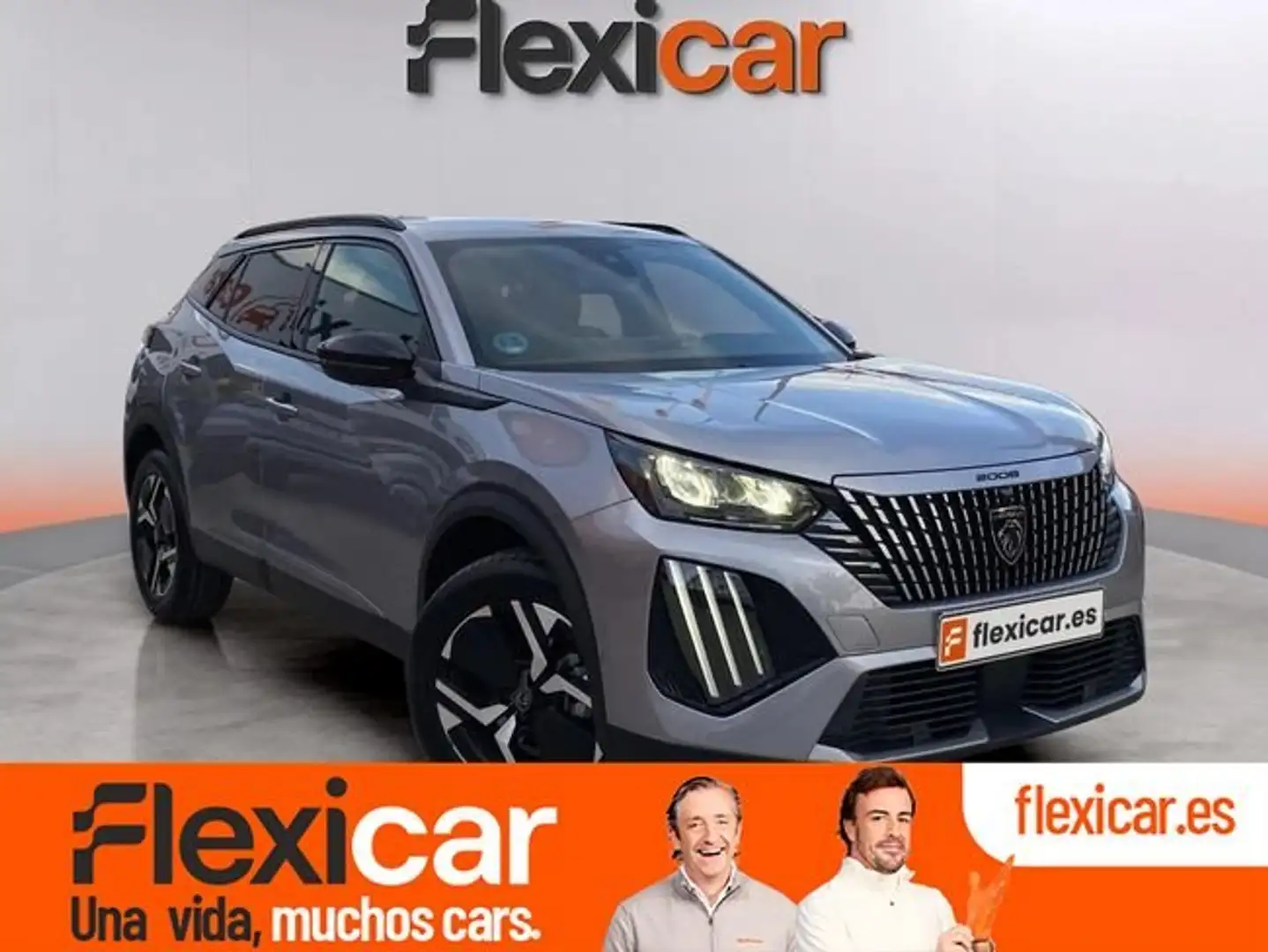 Peugeot 2008 1.2 PureTech S&S Allure EAT8 130 Gris - 1