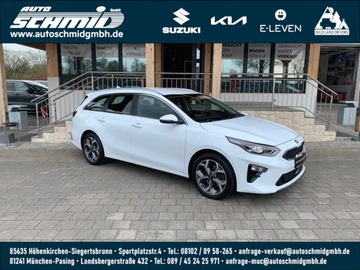 Kia Ceed SW / cee'd SW CEED SW 1.6 CRDI 136 48V DCT SPI NAV TEC Bílá - 1