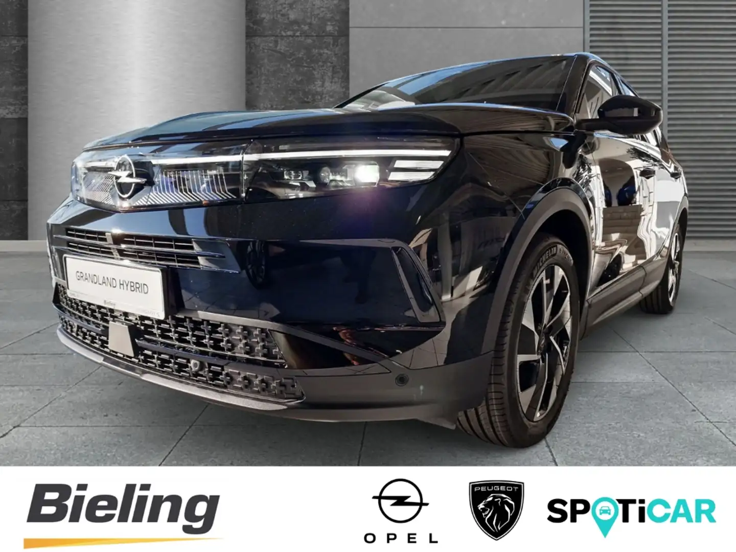 Opel Grandland GS 48V Mild Hybrid Automatik NEUES MODELL Schwarz - 1