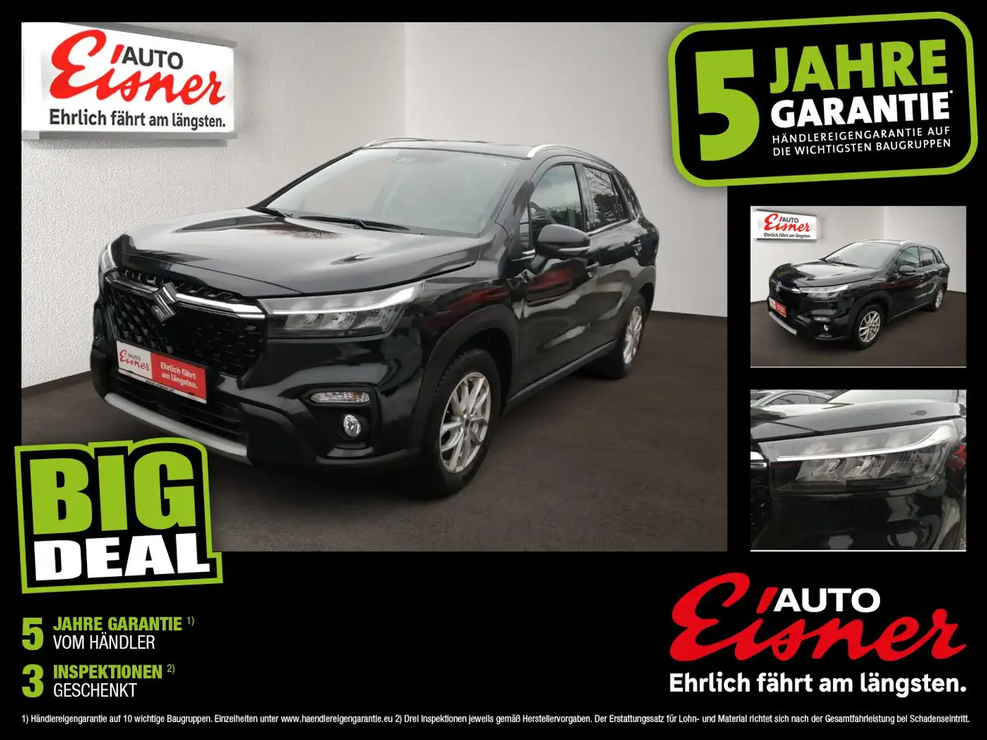 Suzuki S-Cross 1.4 HYBRID ALLGRIP FLA Berganfahrhilfe Schwarz - 1
