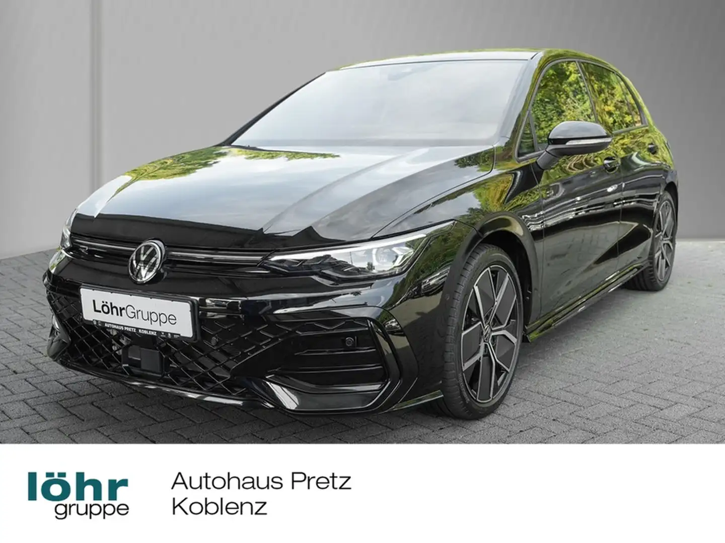Volkswagen Golf 1.5 eTSI DSG R-Line Black Style AHK, RFK, Pano.... Schwarz - 1