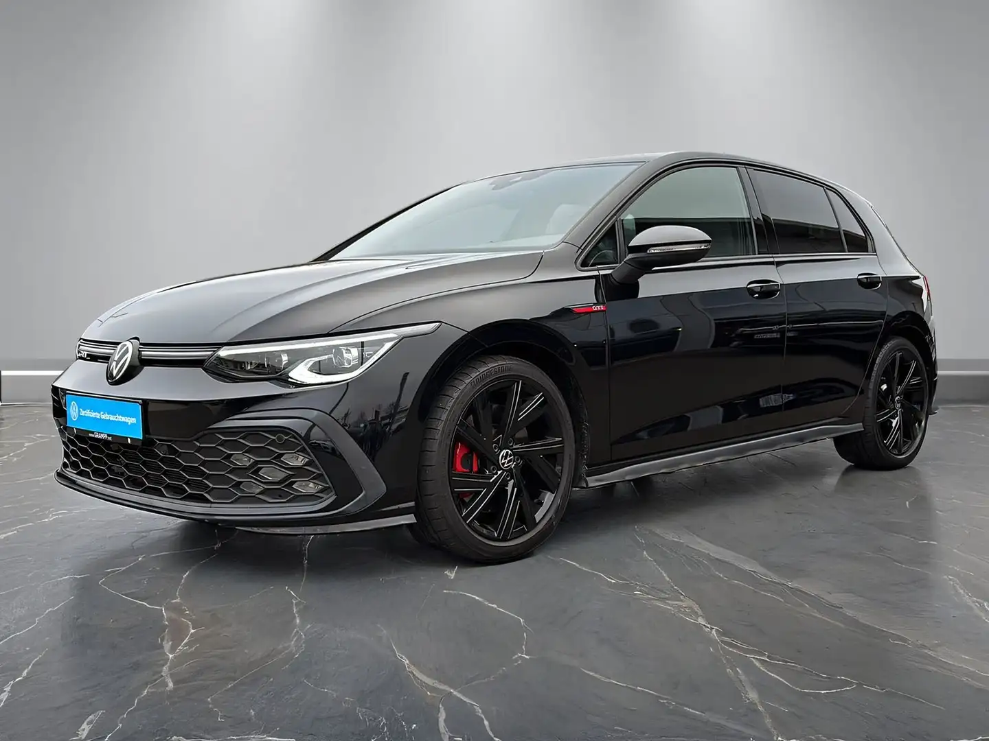 Volkswagen Golf GTI +BLACK STYLE+LED-MATRIX+KAMERA+LEDER+ Schwarz - 2