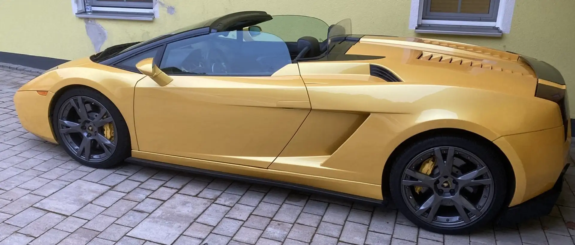Lamborghini Gallardo Spyder E-Gear Żółty - 1