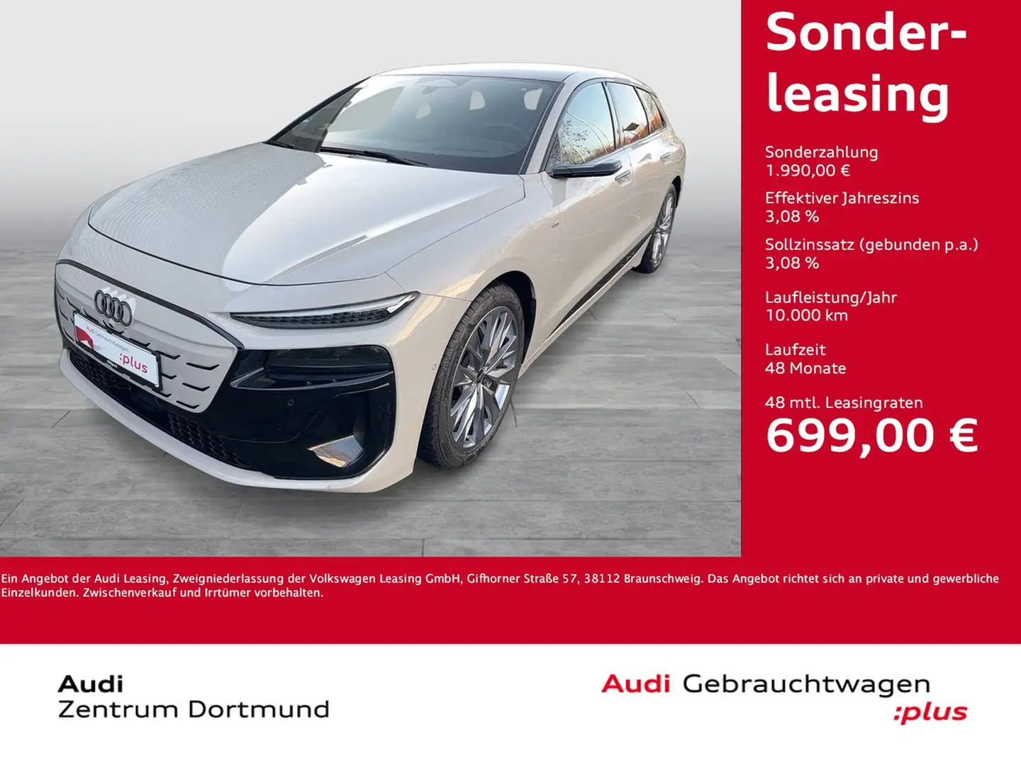 Audi A6 e-tron Avant quattro S LINE PANO B&O AHK LM21 Beige - 1