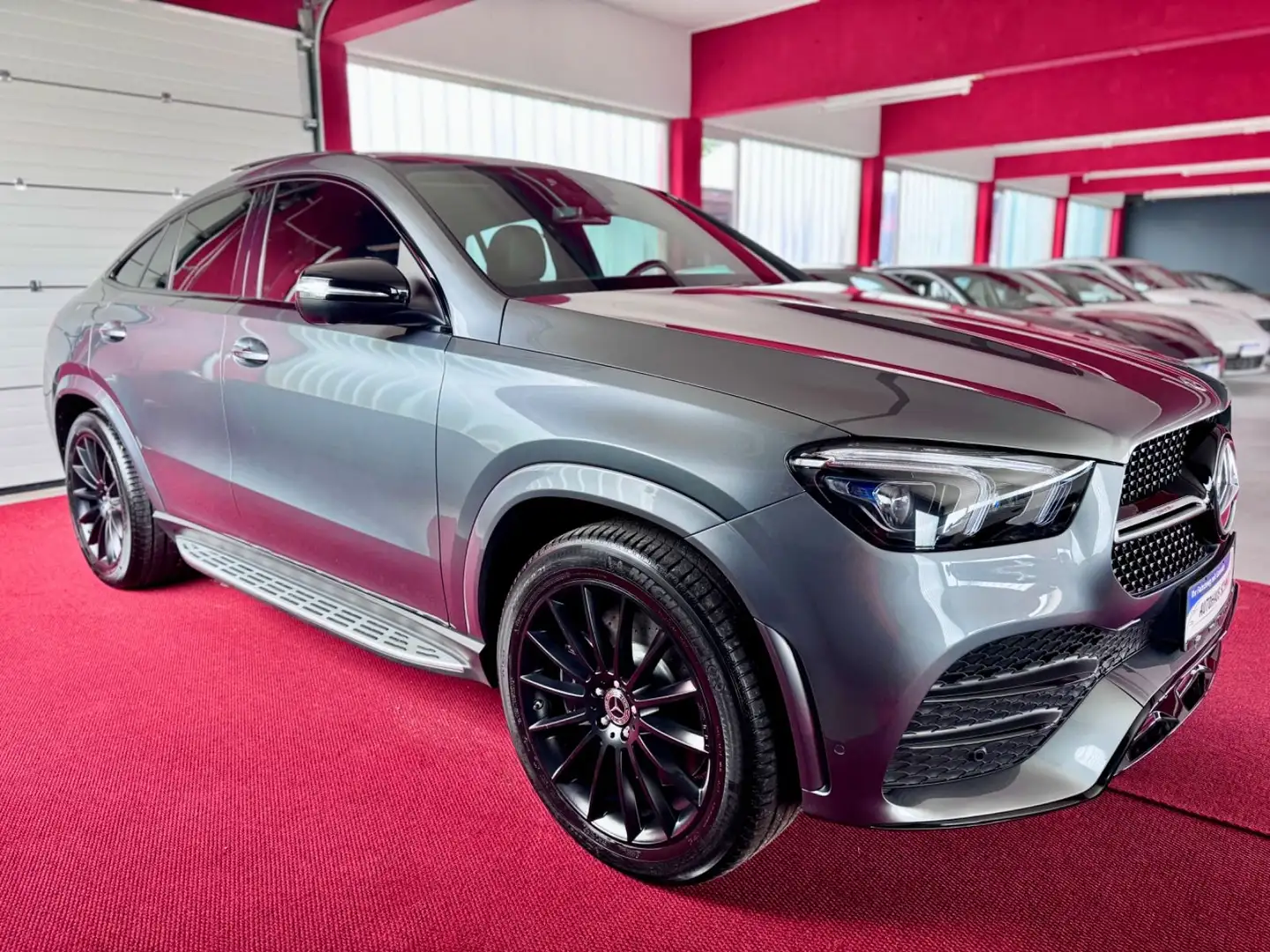Mercedes-Benz GLE 400 d Coupe 3x AMG Pano Night Luft Burmester Grau - 2
