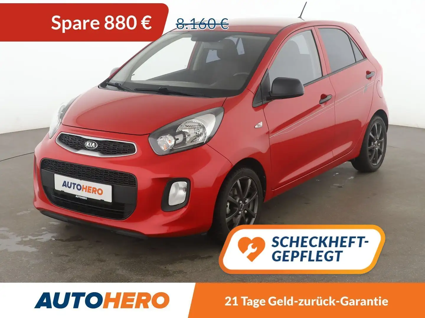 Kia Picanto 1.0 Start *ALU*KLIMA*GARANTIE* Rot - 1