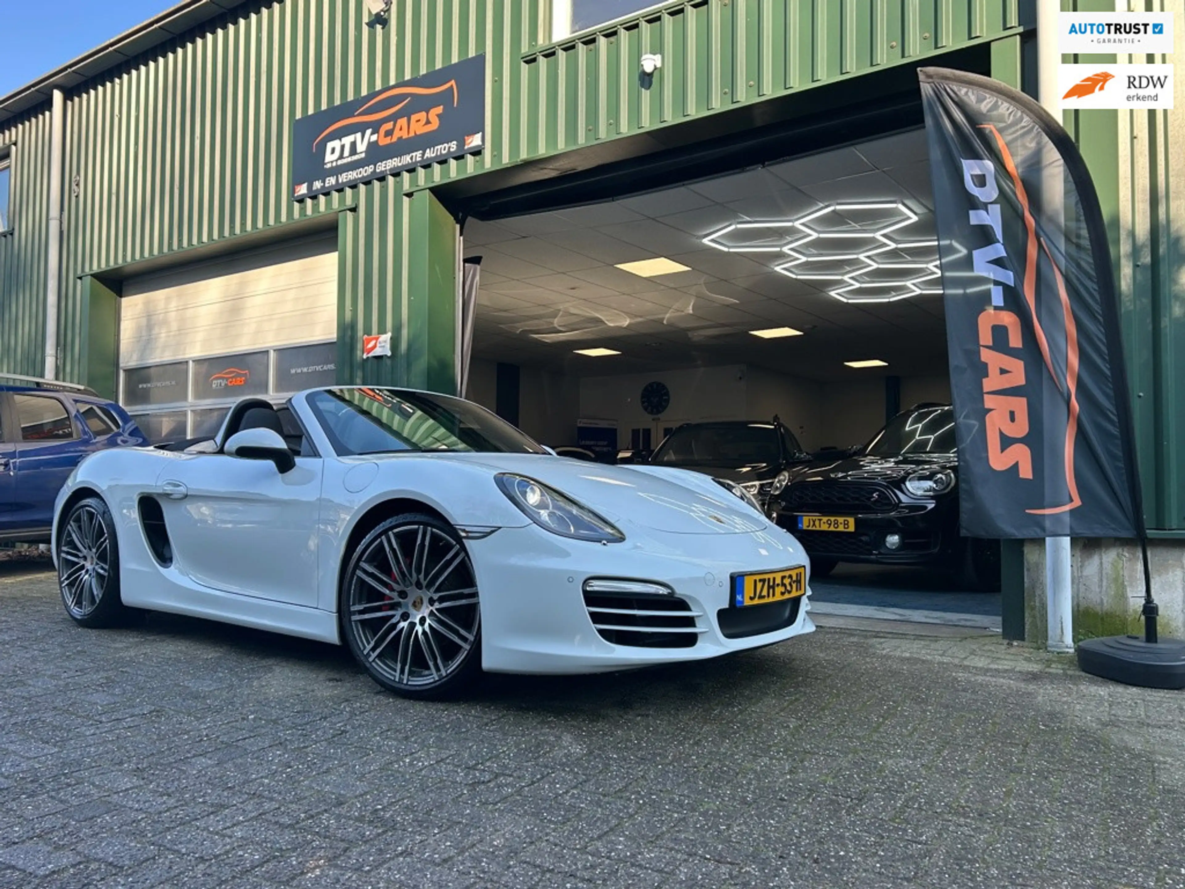 Porsche Boxster 2.7 PDK 20” inch leder sportonderstel Nw Staat