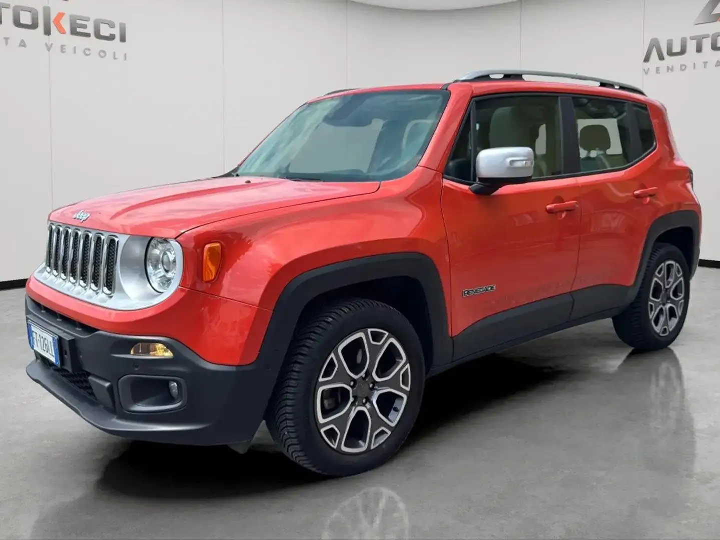 Jeep Renegade Renegade 2.0 mjt Limited 4wd Tetto Pano - Eu6B Orange - 1
