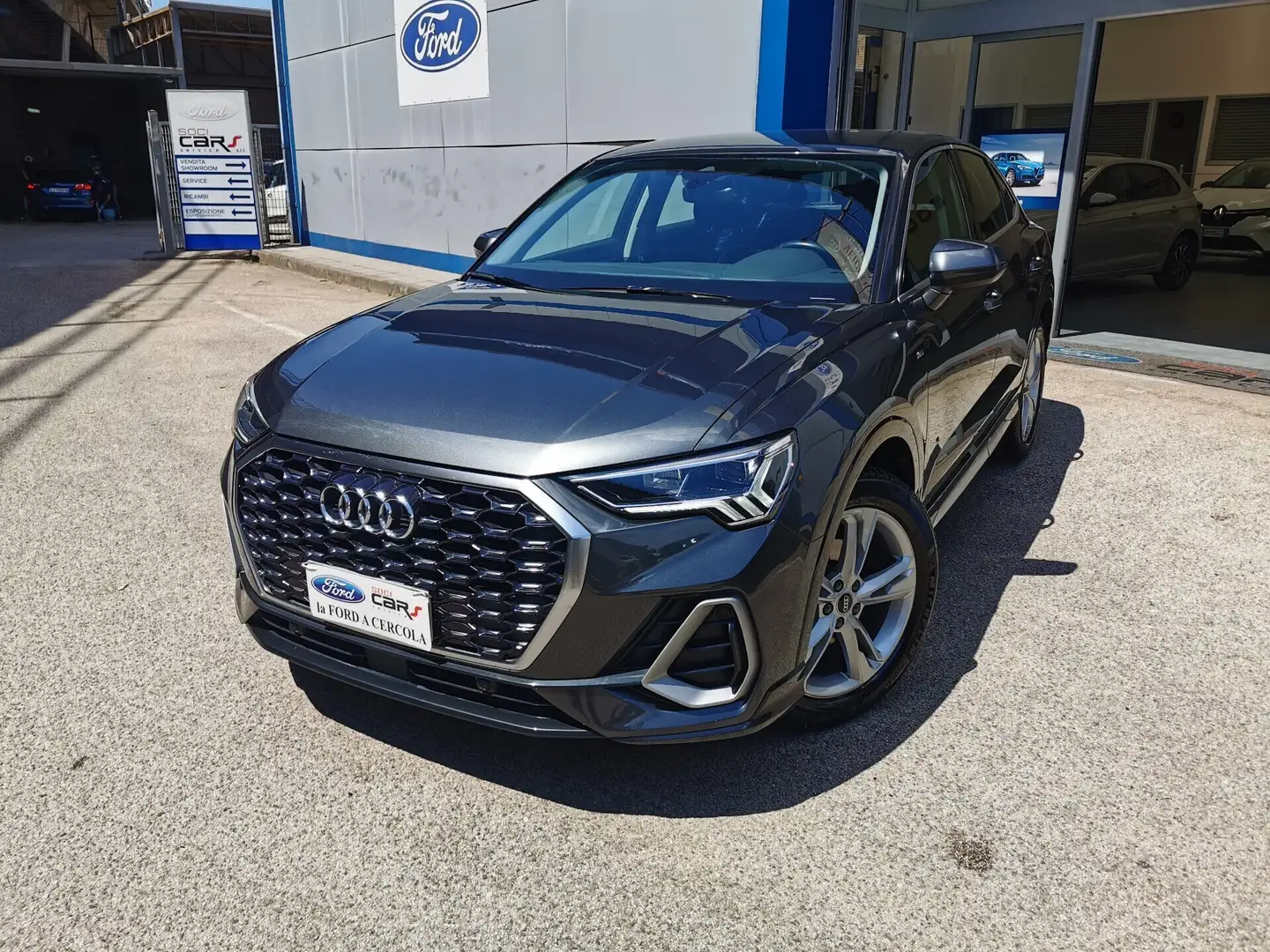 Audi Q3 SPB 35 TDI S tronic S line edition Iva Detraibile Grigio - 1