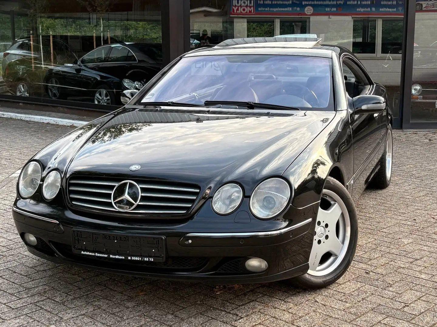 Mercedes-Benz CL 600 V12 DEUTSCHES AUTO ALCANTARA SITZ KÜHLUNG Noir - 1